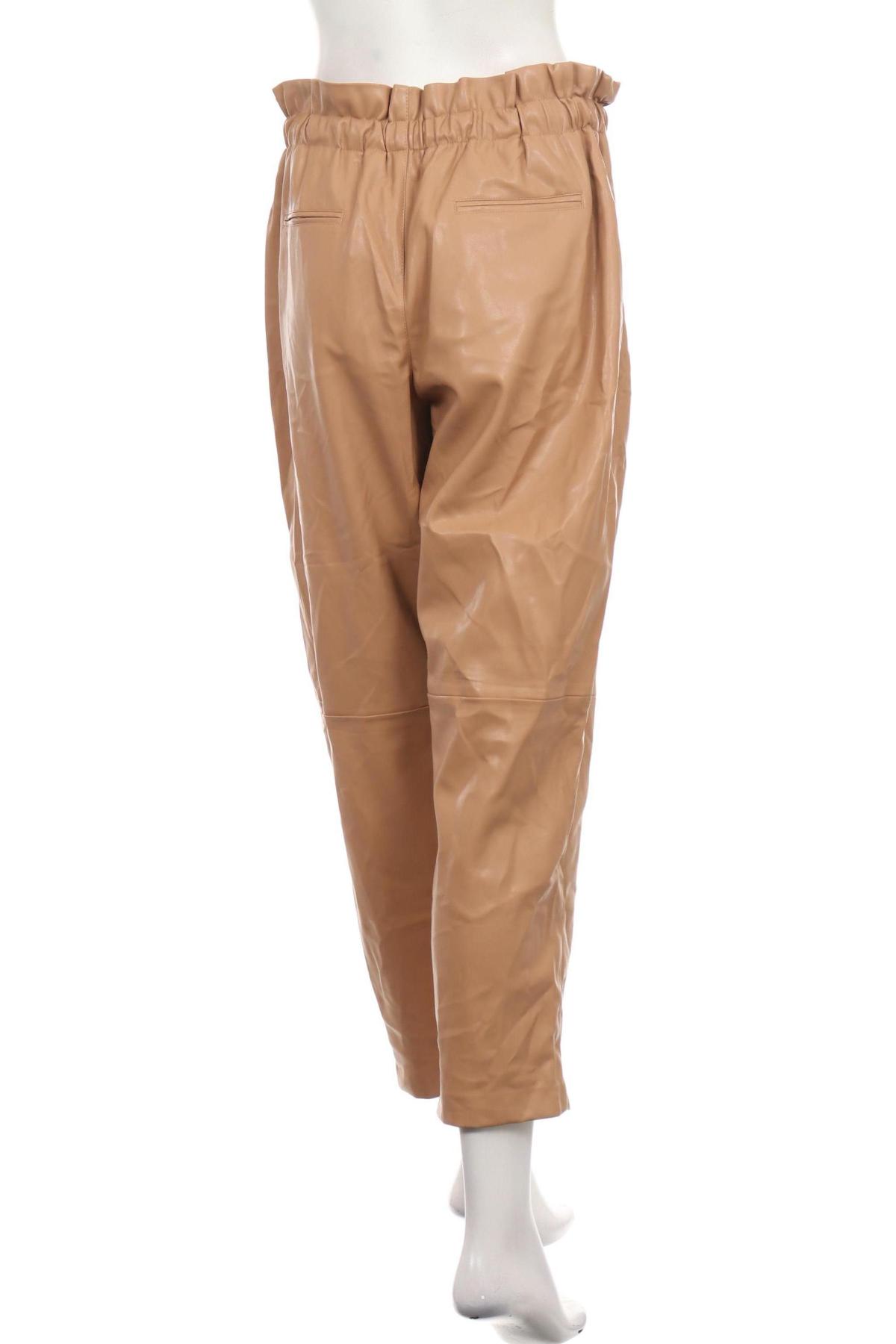 Кожен панталон MANGO2