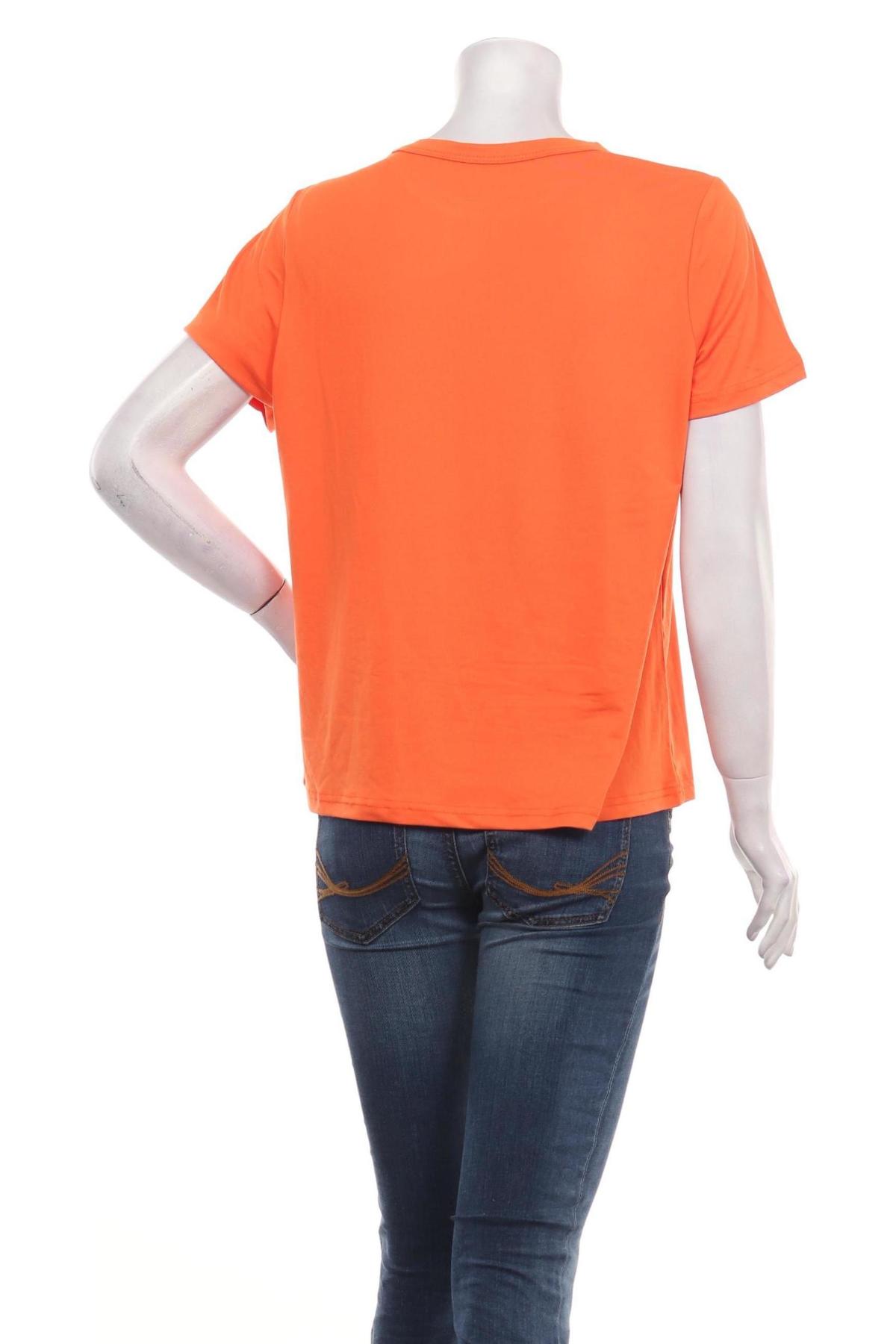 Тениска с щампа SHEIN2