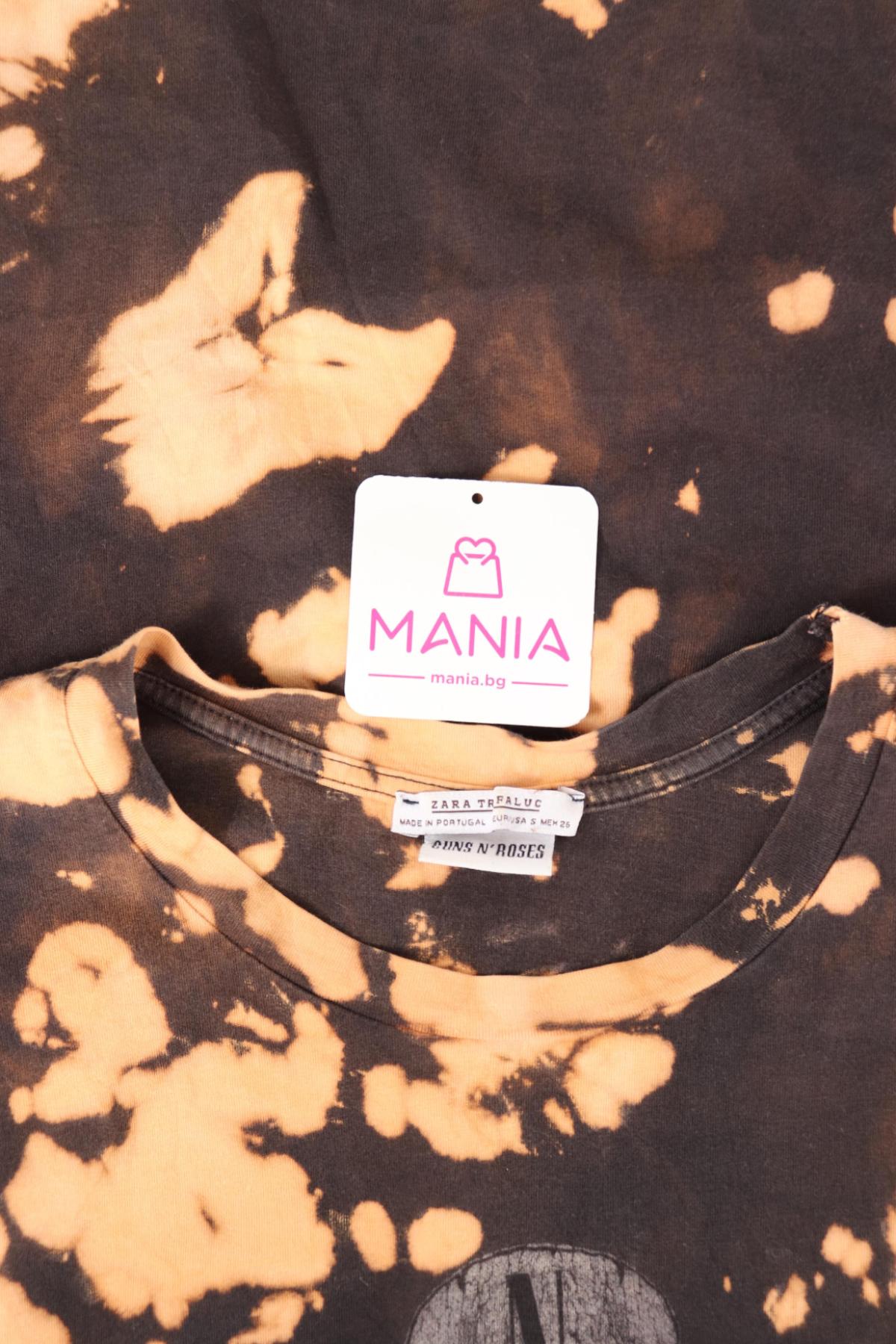 Тениска с щампа ZARA TRAFALUC3