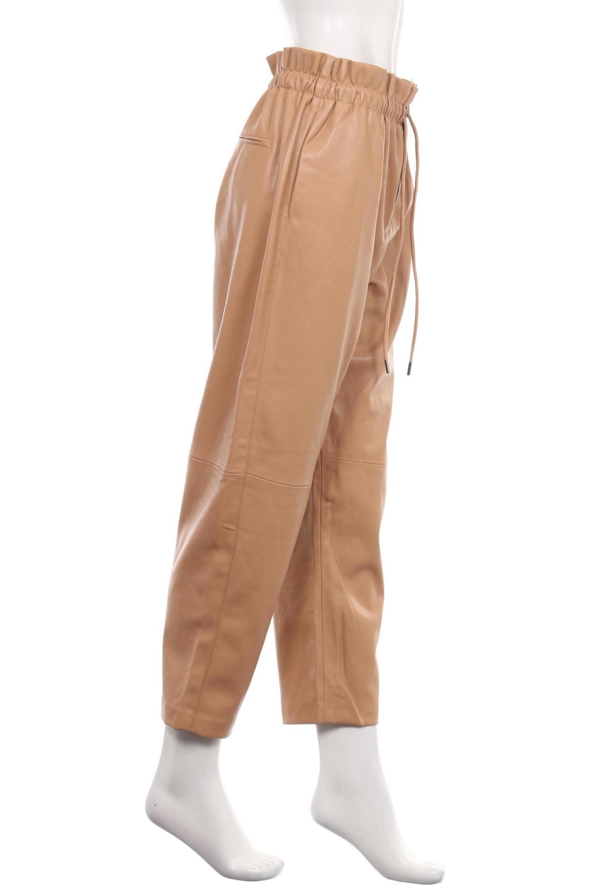 Кожен панталон MANGO3