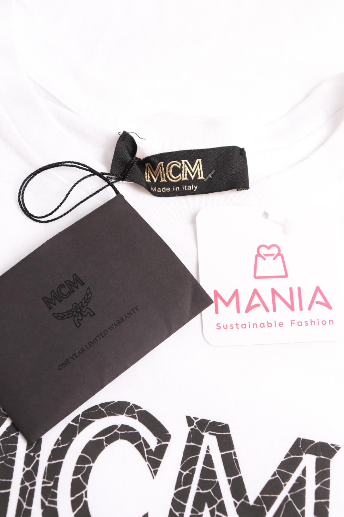 Тениска с щампа MCM3