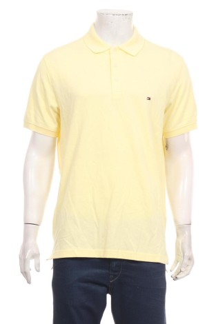 Tricou cu guler TOMMY HILFIGER