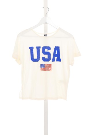 Tricou cu imprimeu SHEIN