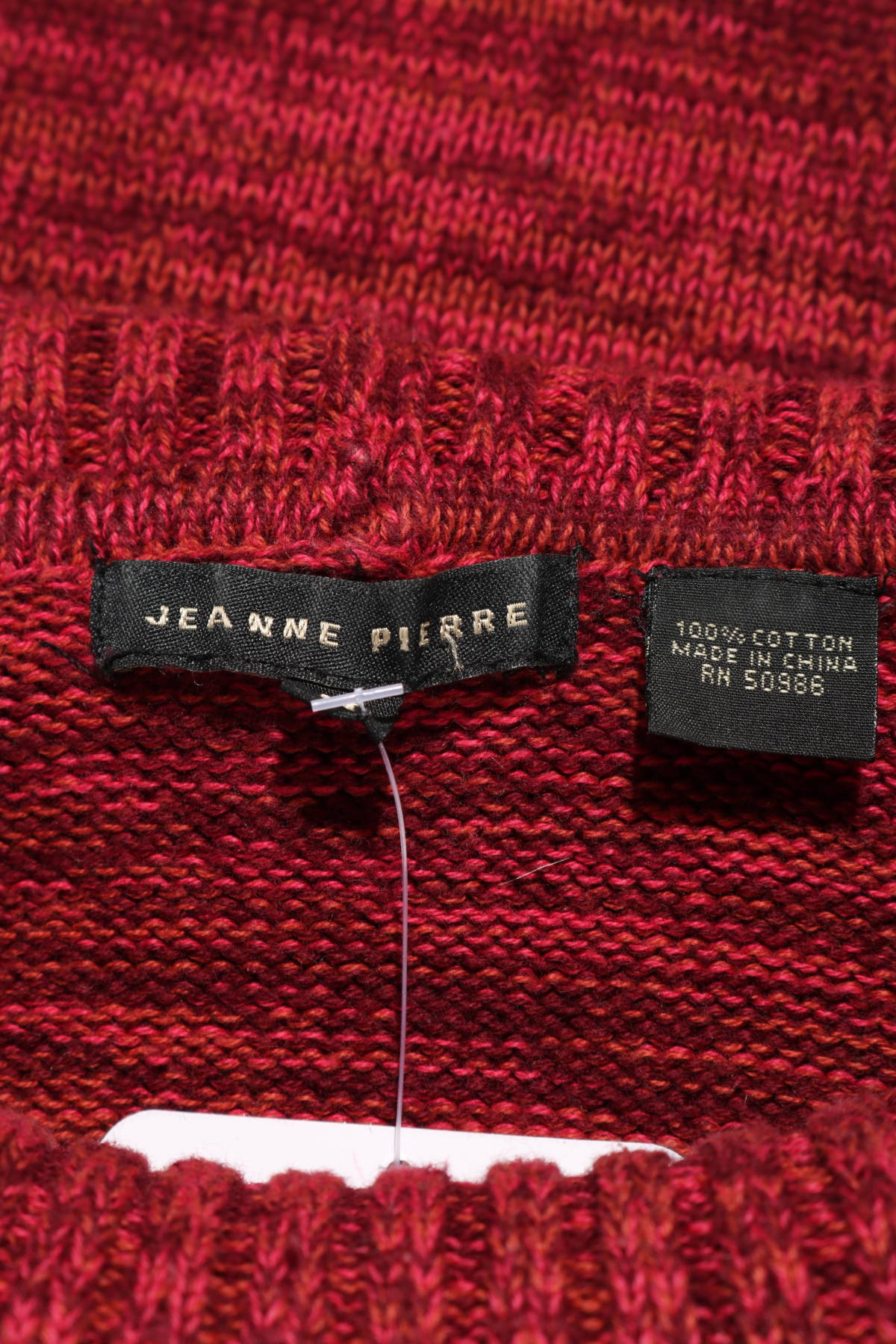 Пуловер с поло яка JEANNE PIERRE3