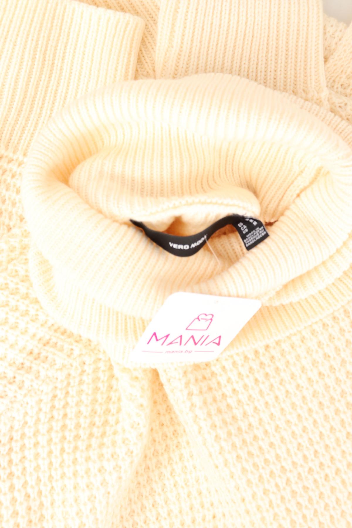 Пуловер с поло яка VERO MODA3