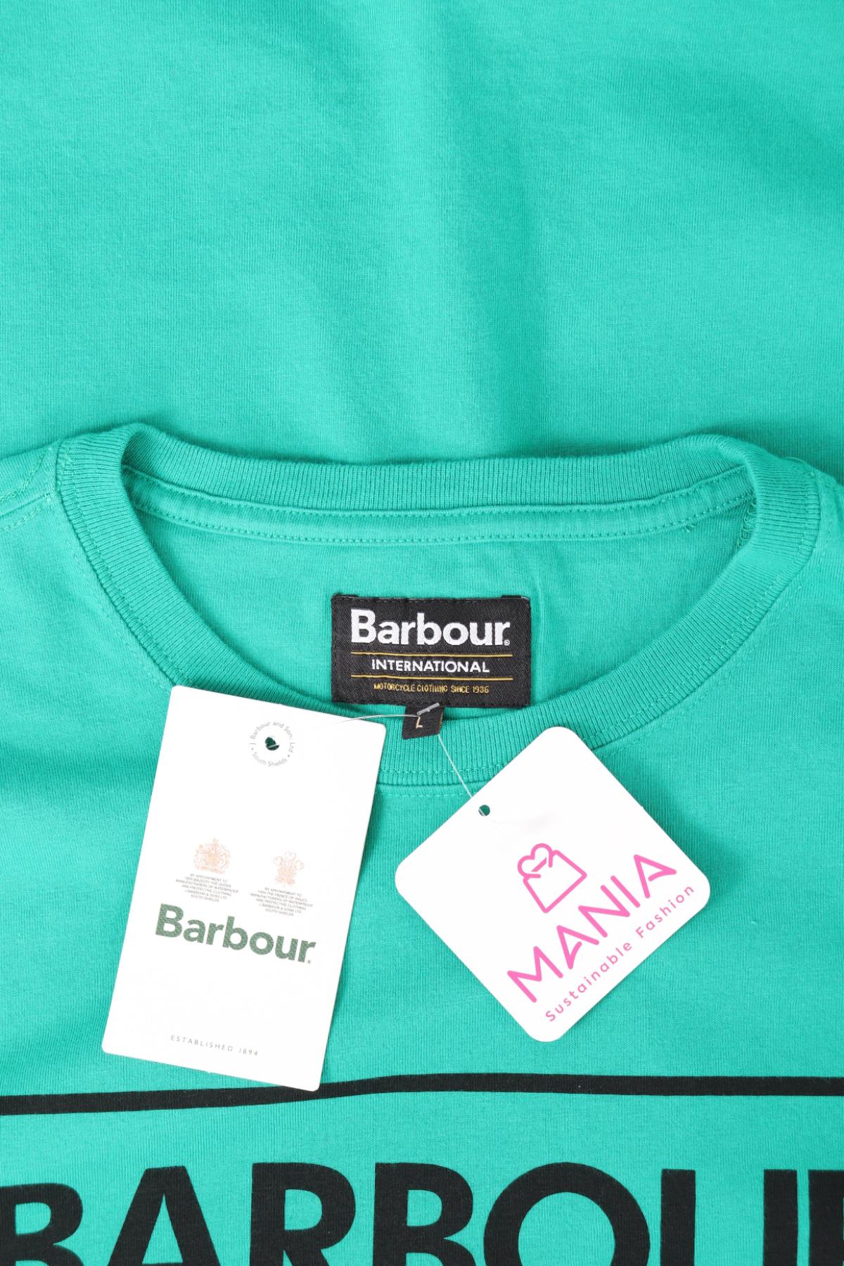 Тениска с щампа BARBOUR3