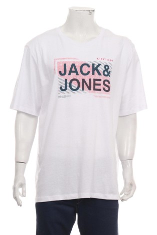 Tricou cu imprimeu JACK & JONES