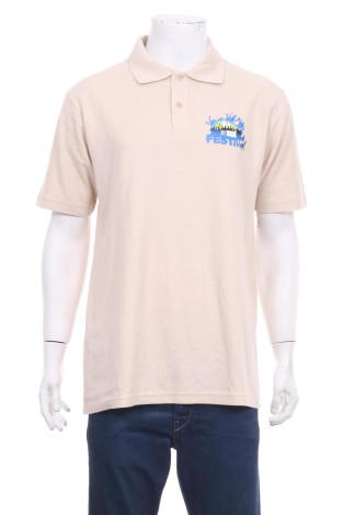 Tricou cu guler NO NAME
