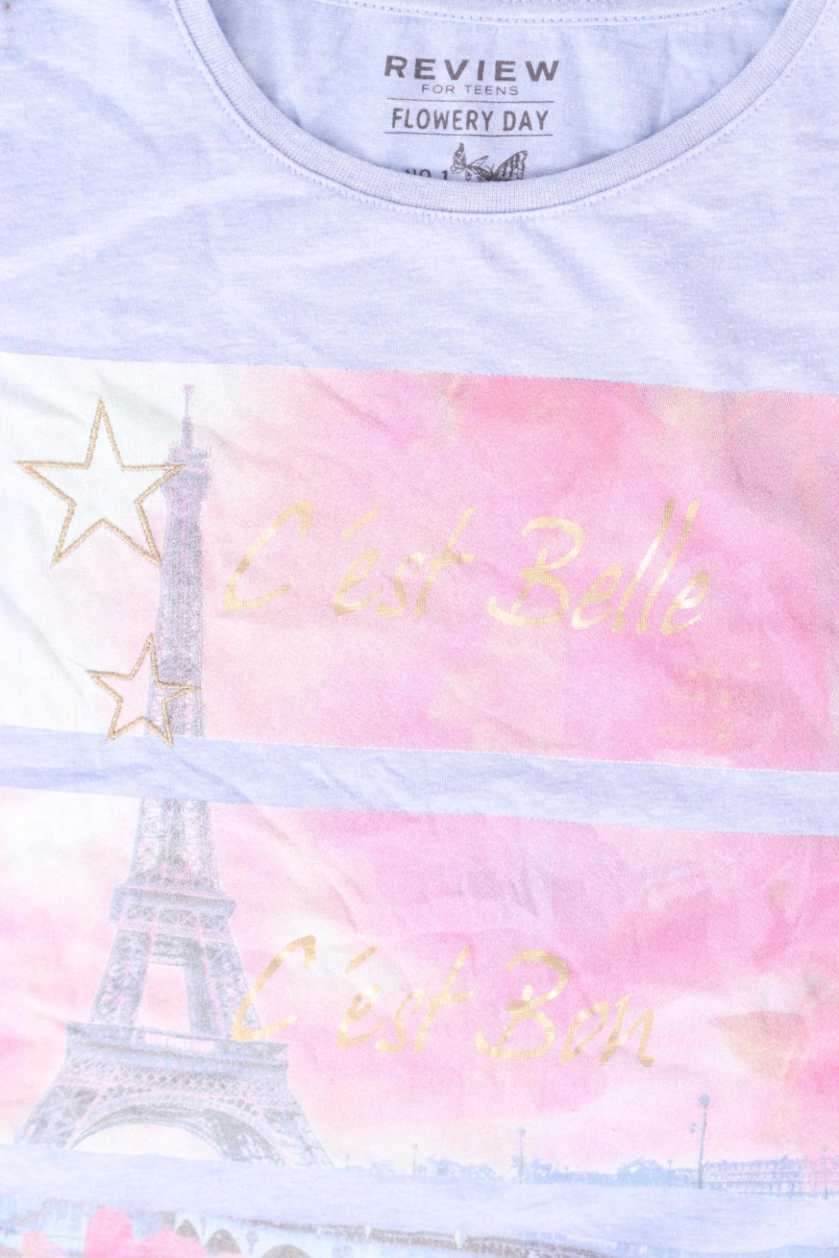 Детска тениска REVIEW3