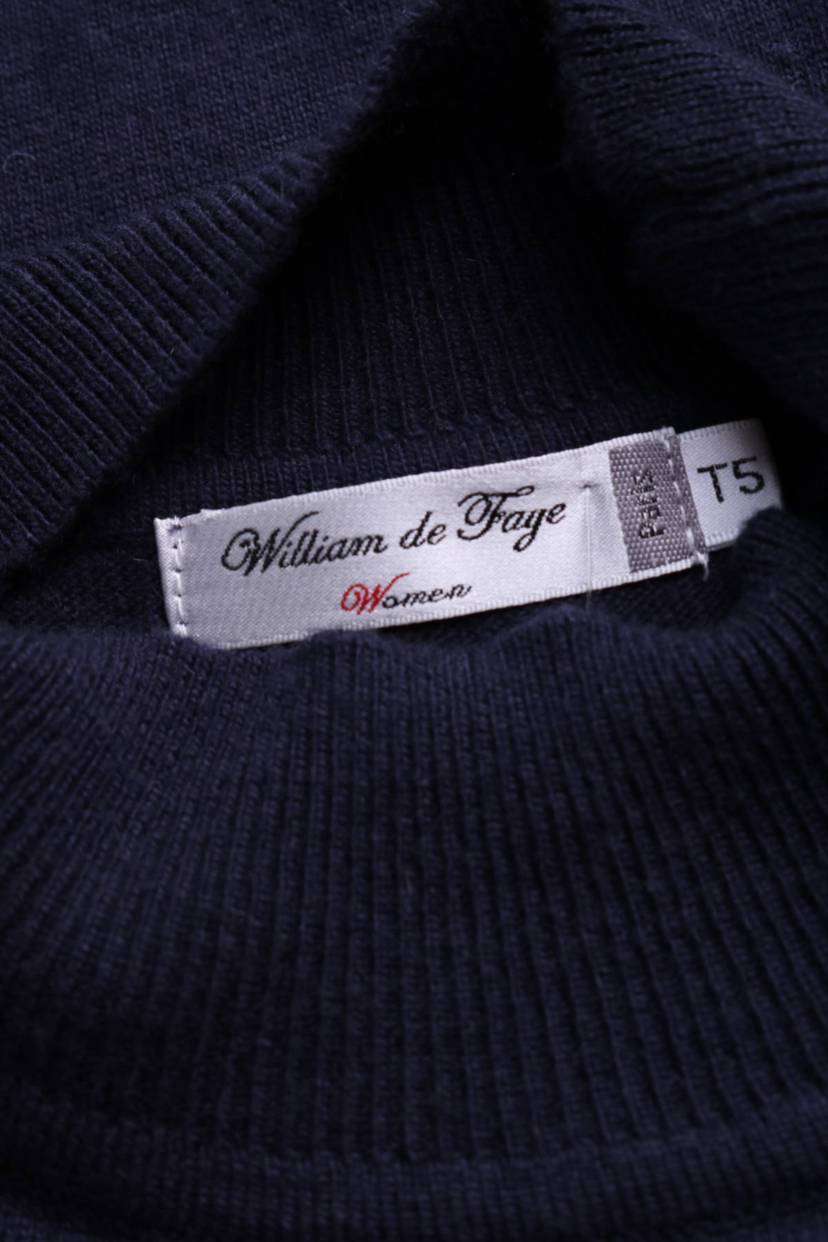 Пуловер с поло яка WILLIAM DE FAYE3