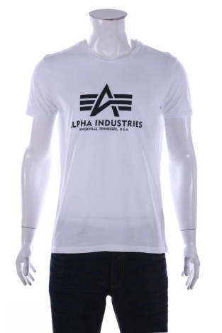 Тениска с щампа Alpha Industries - Mania Тениска с щампа Alpha Industries