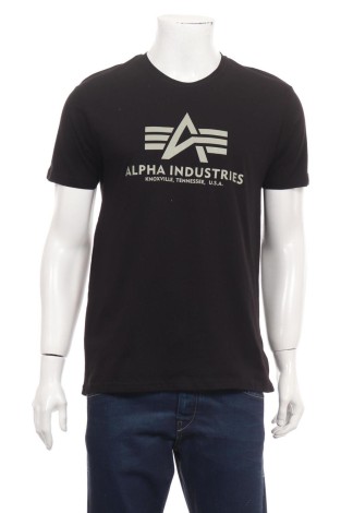 Тениска с щампа ALPHA INDUSTRIES