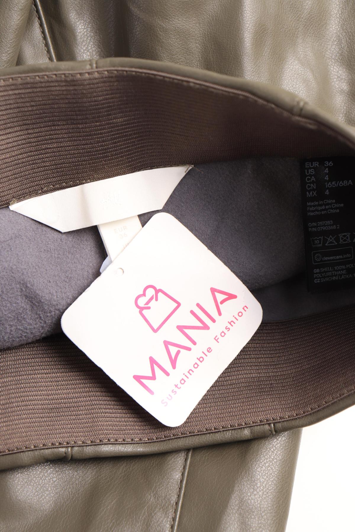 Кожен панталон H&M3