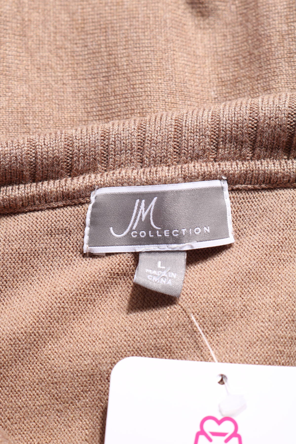 Пуловер с поло яка JM COLLECTION3
