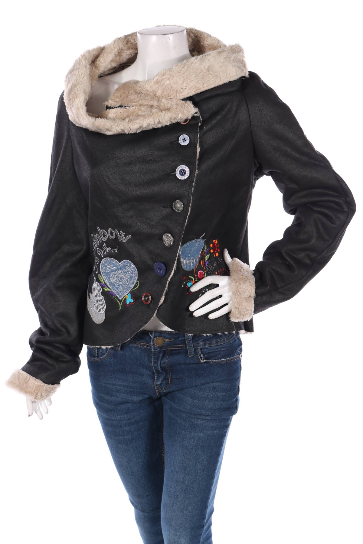 Зимно палто Desigual1 - Mania Зимно палто Desigual1