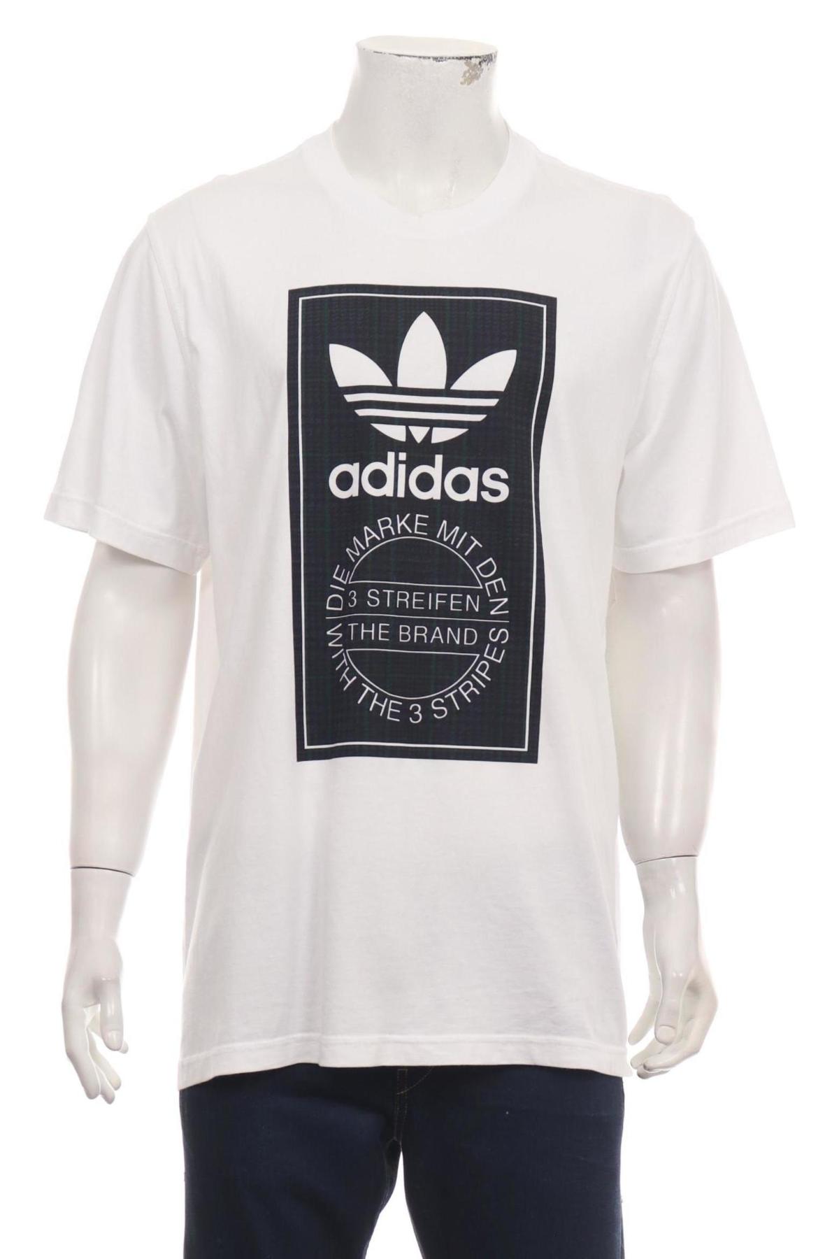 Тениска с щампа ADIDAS1