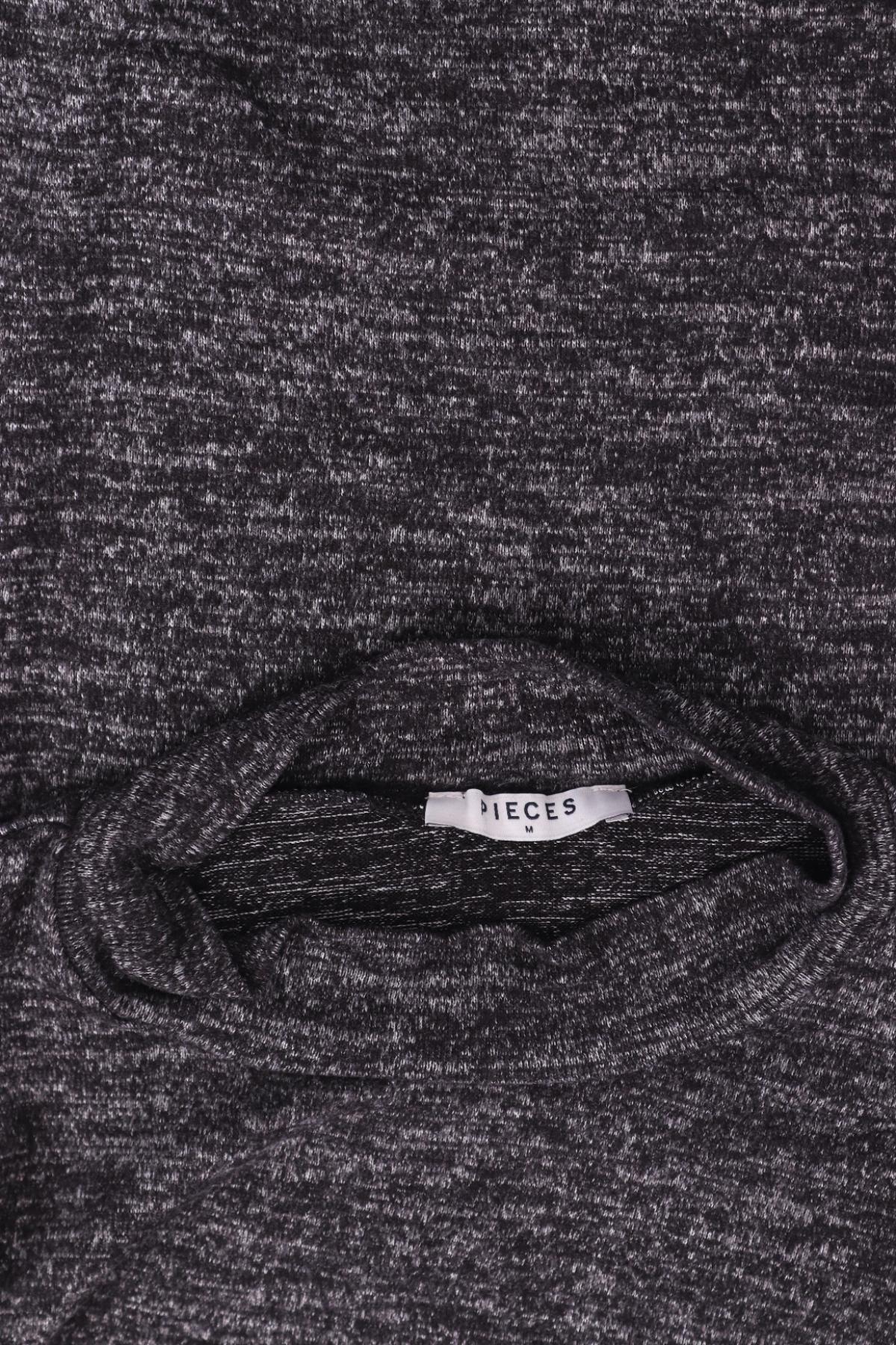 Блуза с поло яка PIECES3