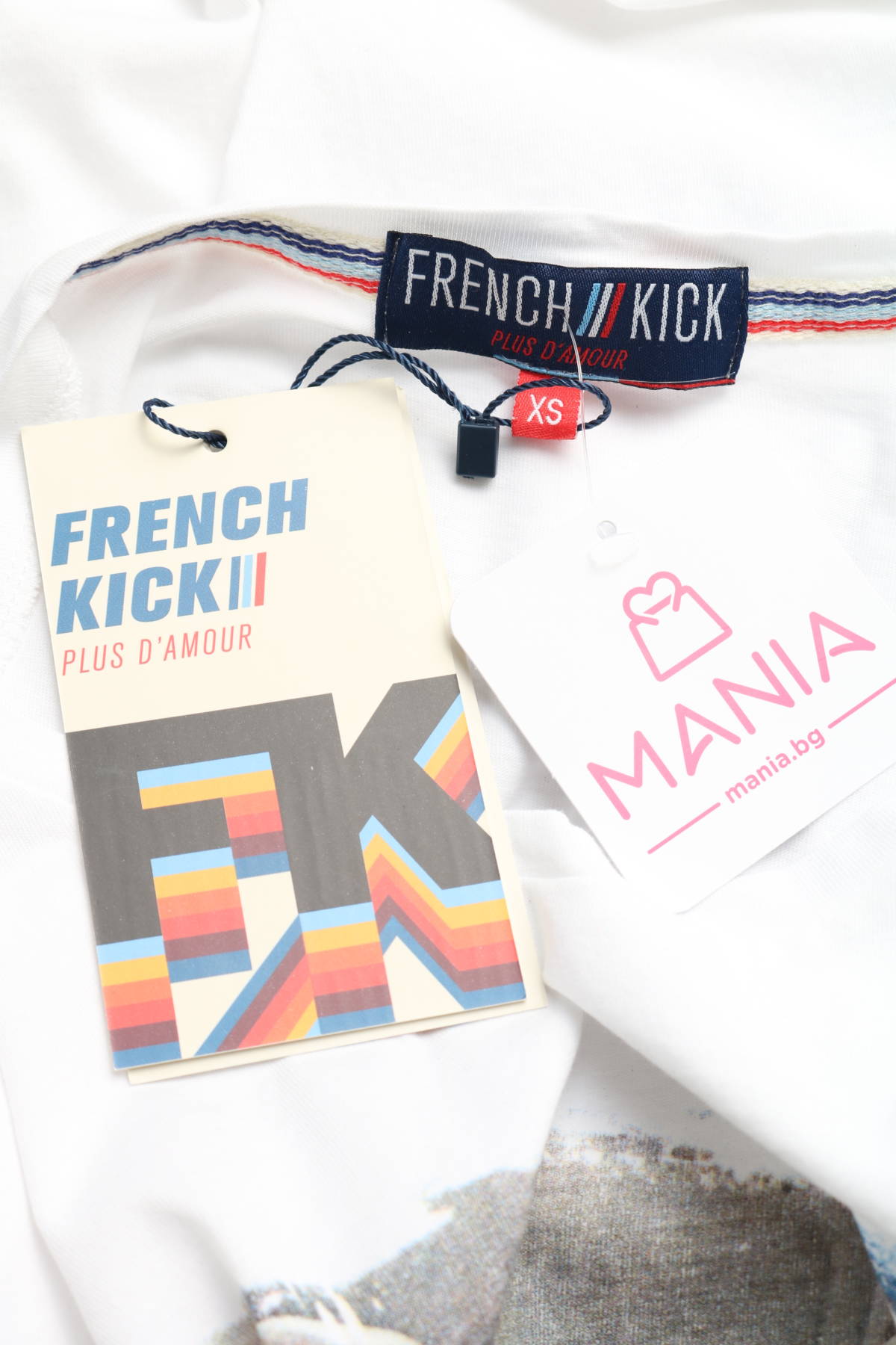 Тениска с щампа FRENCH KICK3