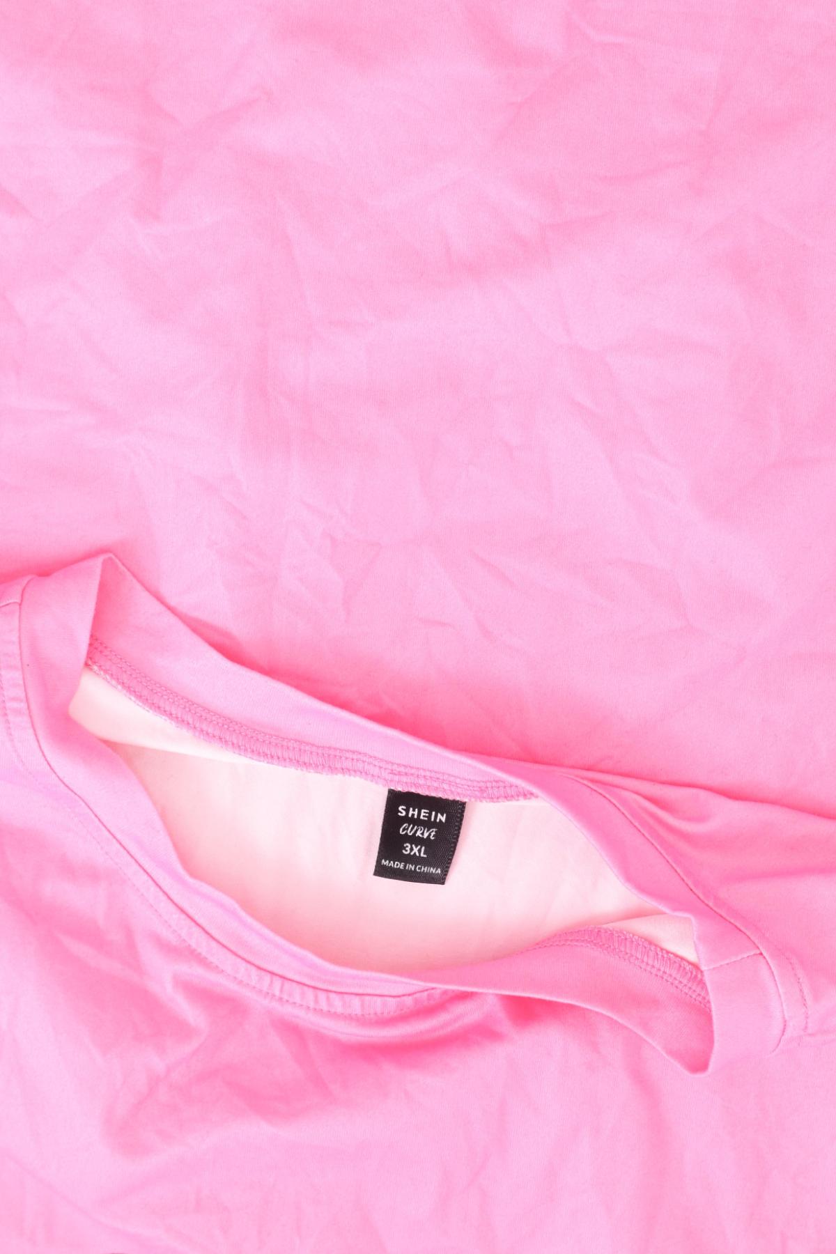 Тениска с щампа SHEIN3