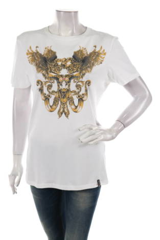 Тениска с щампа Roberto Cavalli - Mania Тениска с щампа Roberto Cavalli