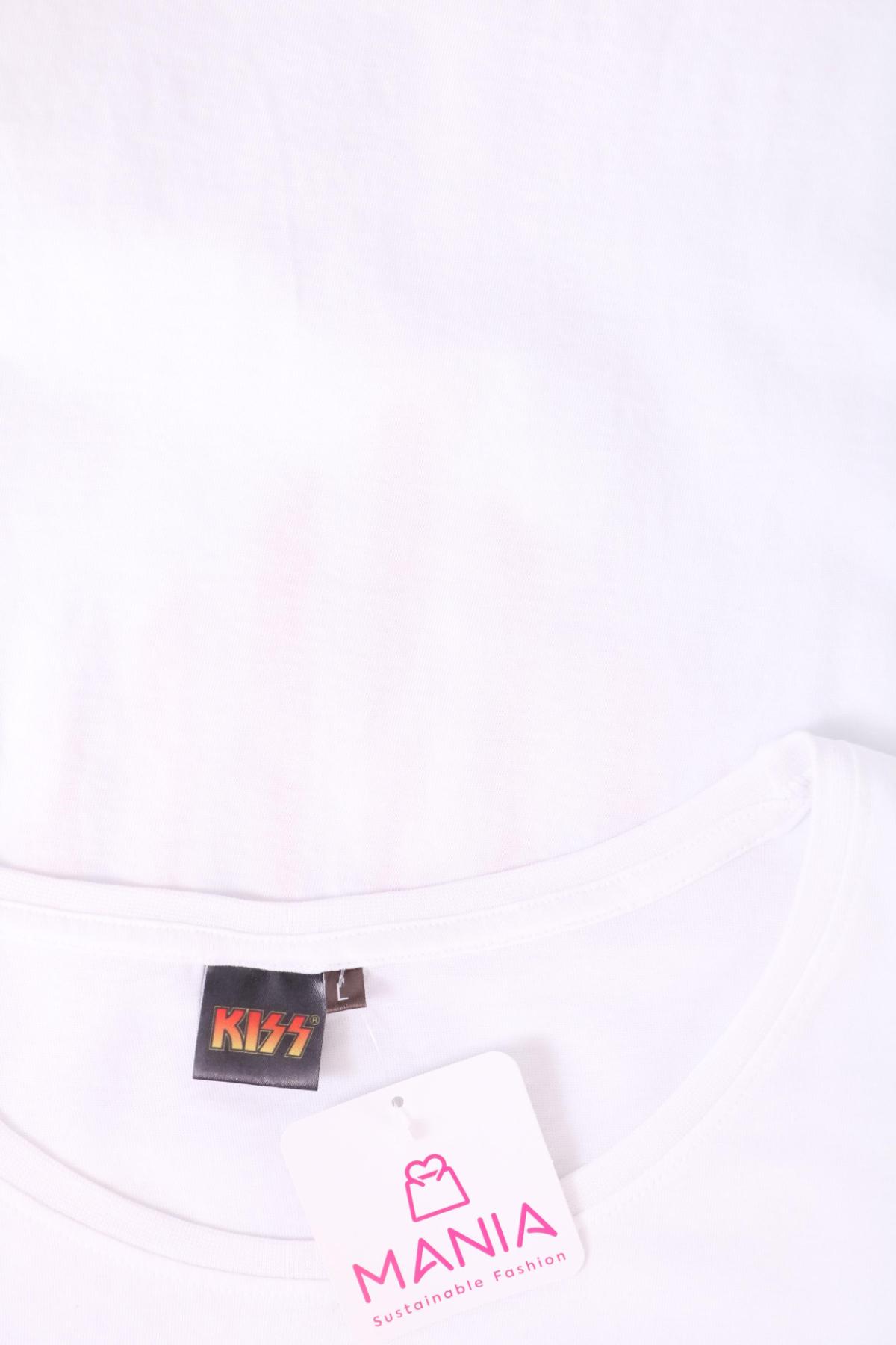 Тениска с щампа KISS3
