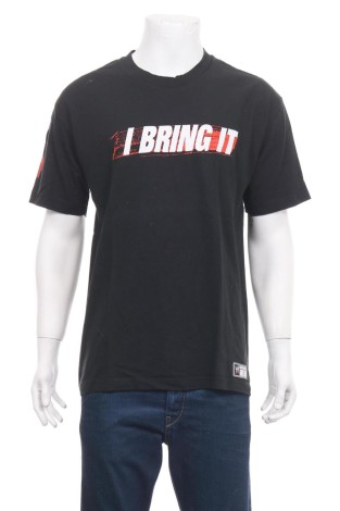 Tricou cu imprimeu AUTHENTIC