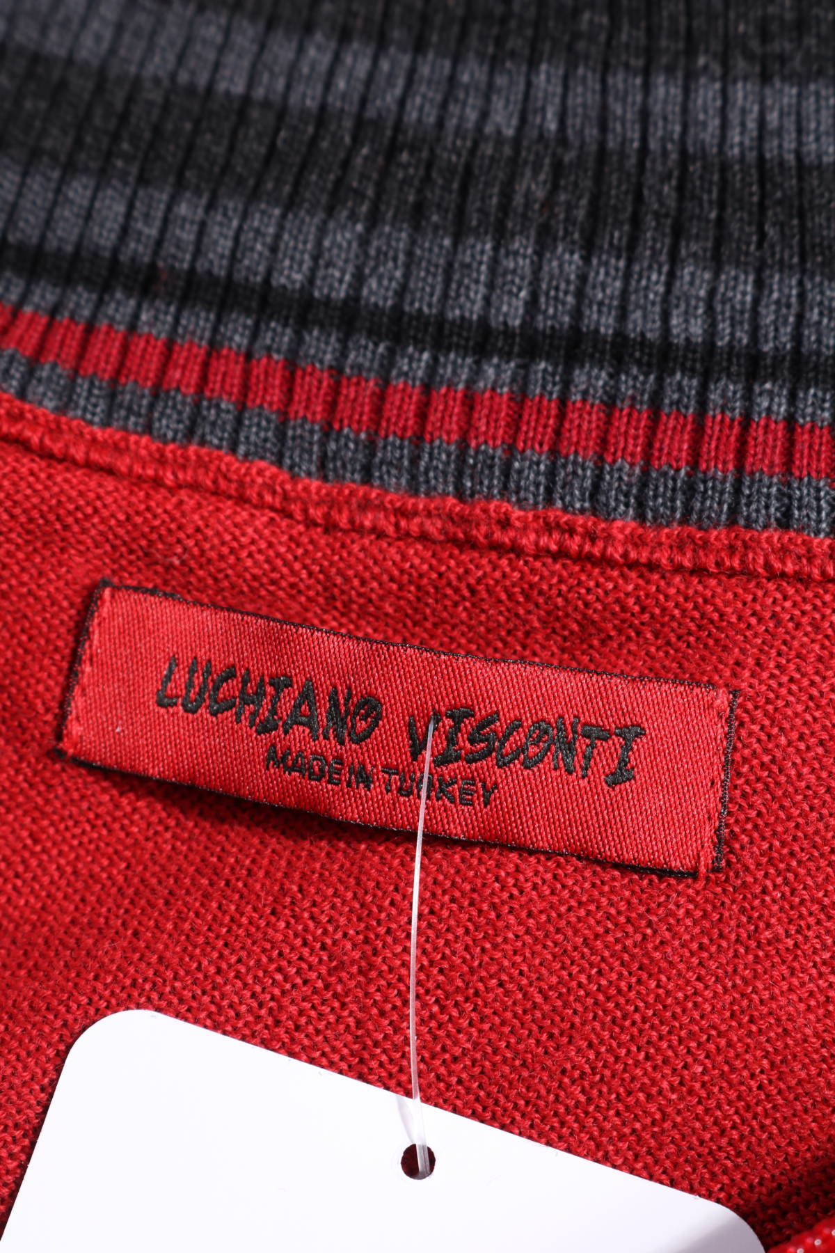 Пуловер с поло яка LUCHIANO VISCONTI3