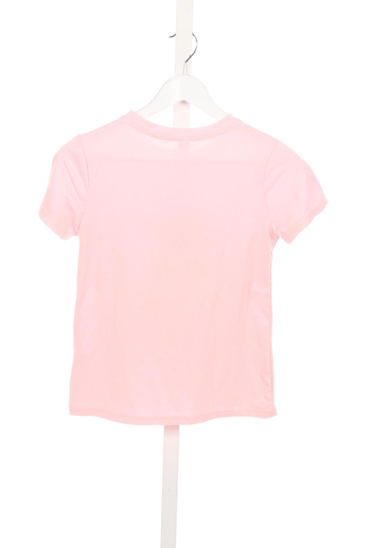 Тениска с щампа SHEIN2