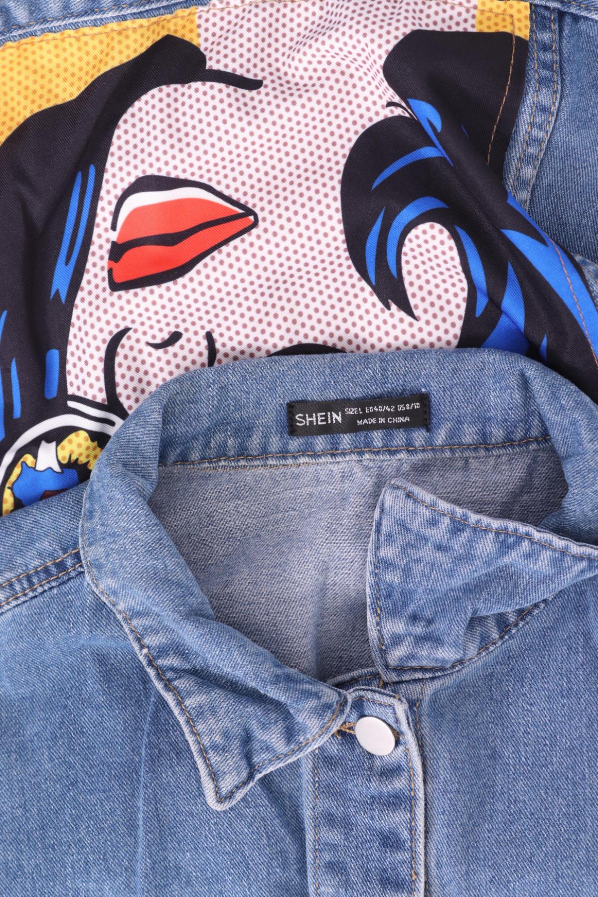 Дънково яке SHEIN3