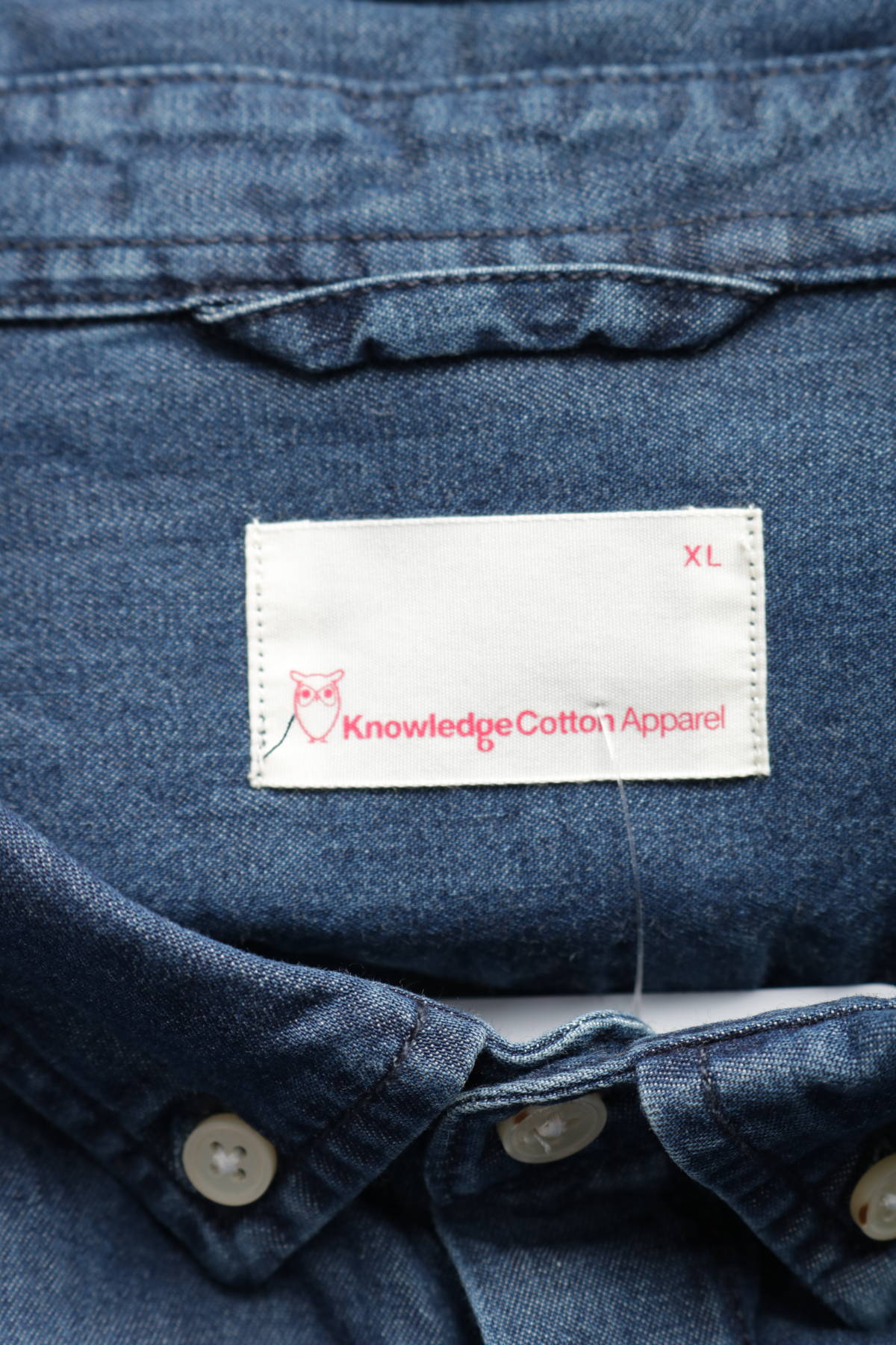 Риза KNOWLEDGE COTTON APPAREL3 - Mania Риза KNOWLEDGE COTTON APPAREL3