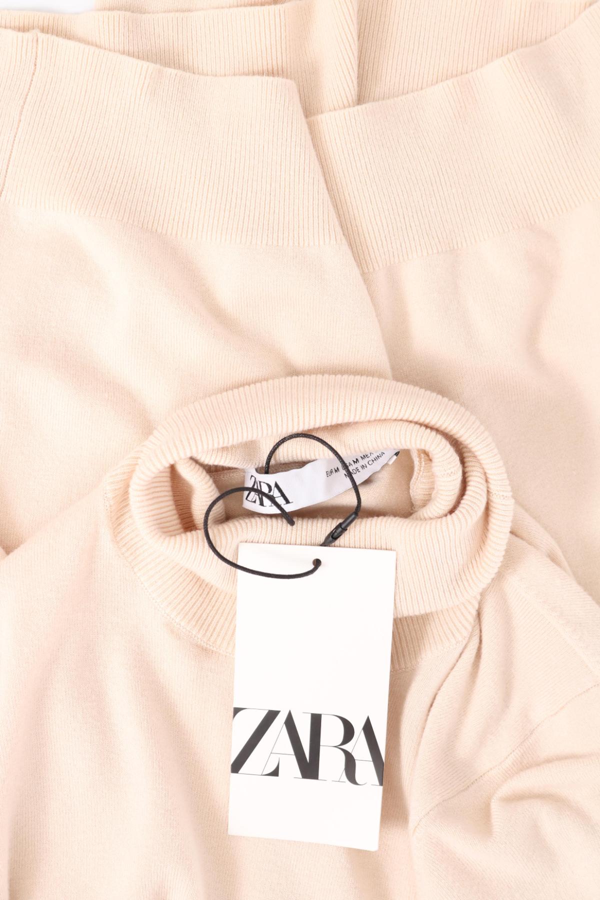 Пуловер с поло яка ZARA3