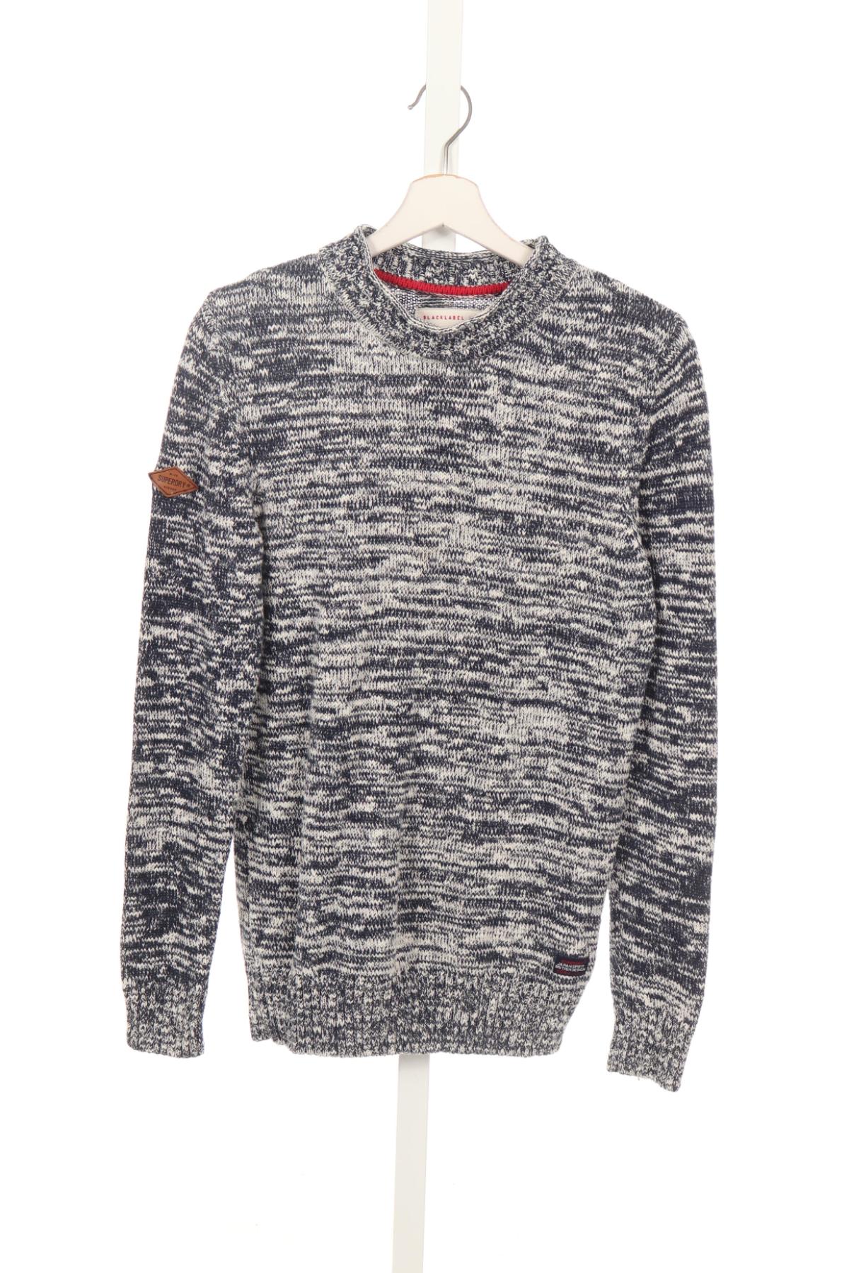 Пуловер с поло яка SUPERDRY1