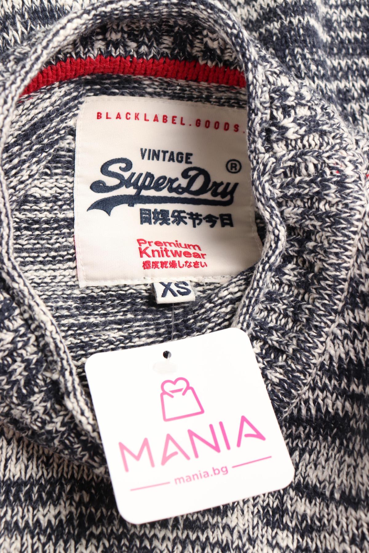 Пуловер с поло яка SUPERDRY3