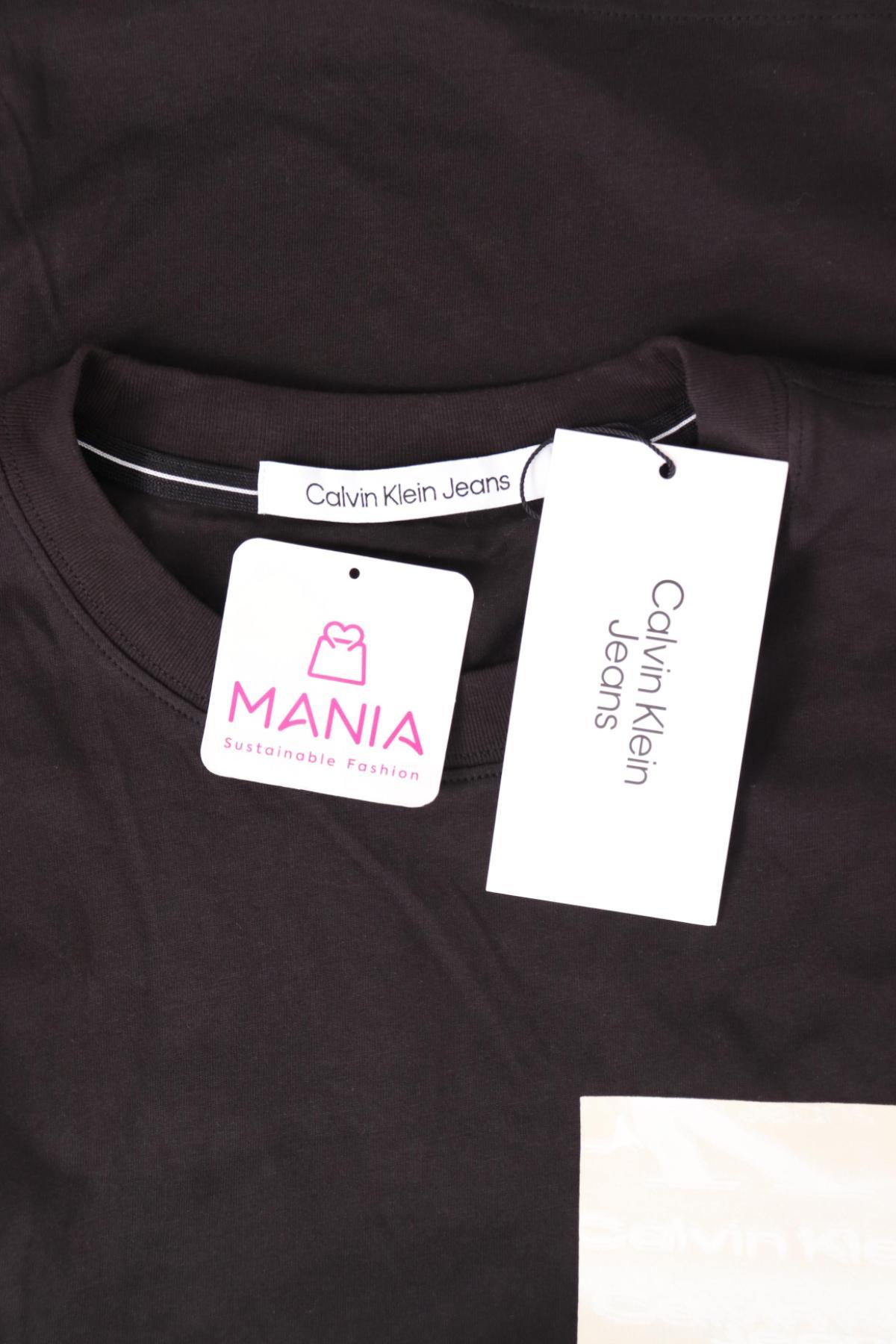 Тениска с щампа CALVIN KLEIN JEANS3