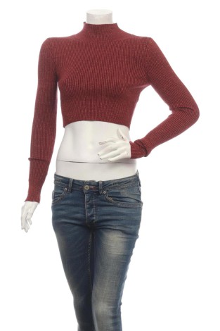 Пуловер с поло яка ZARA