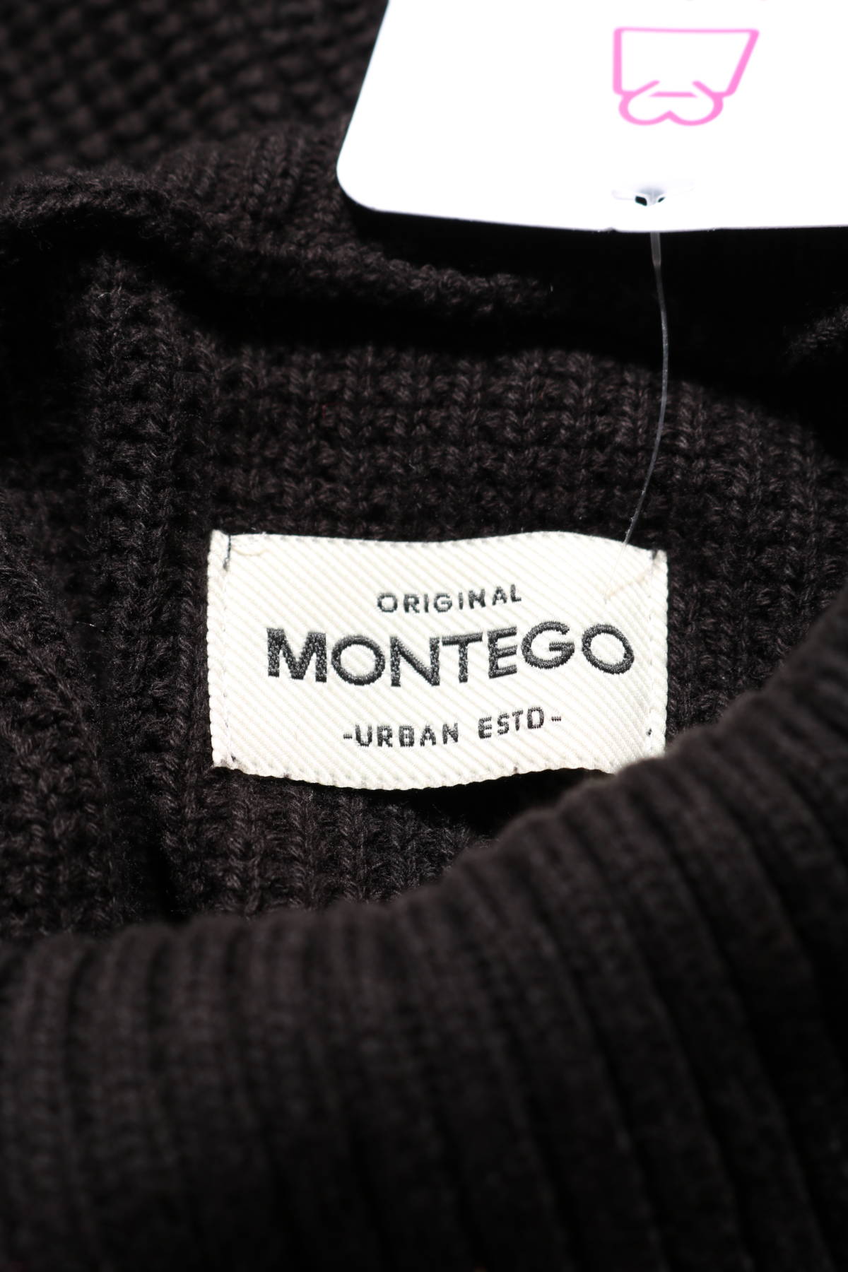 Пуловер с поло яка MONTEGO3