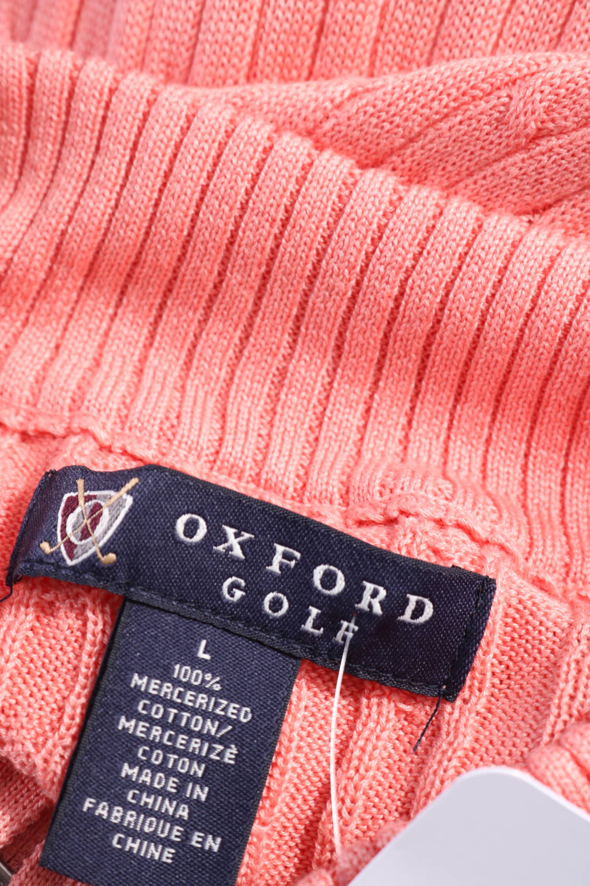 Пуловер с поло яка OXFORD GOLF3