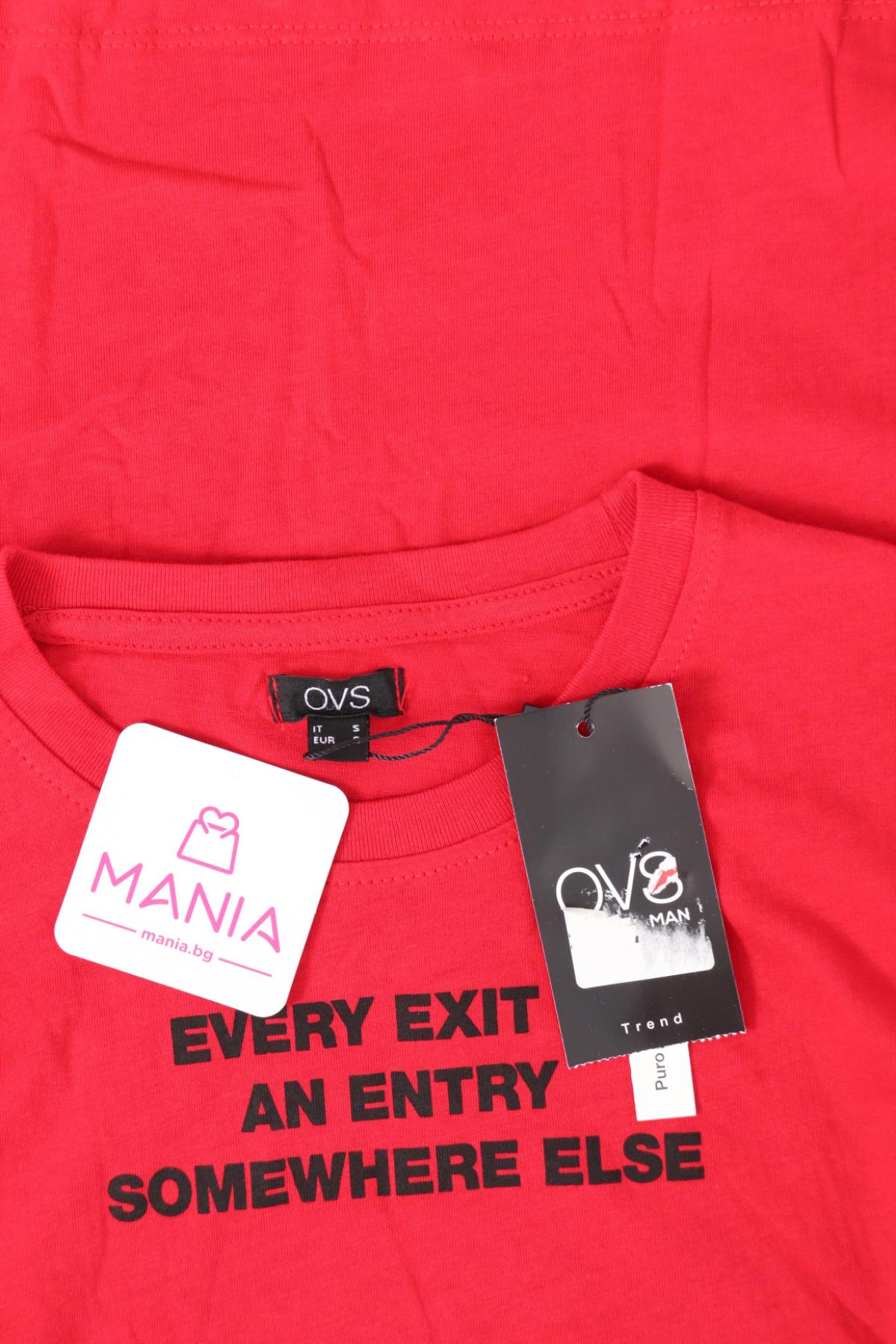 Тениска с щампа OVS3