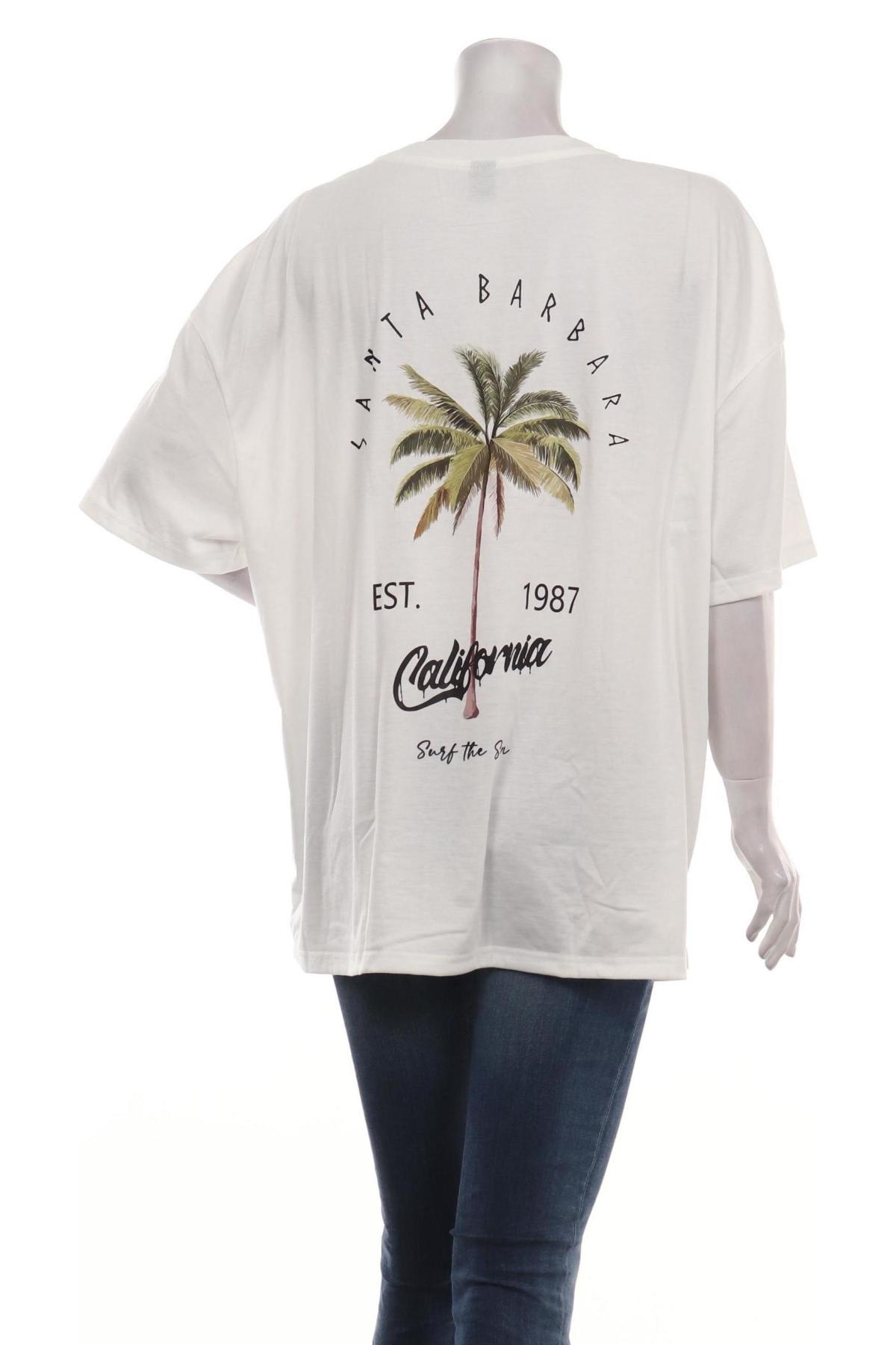 Тениска с щампа SHEIN2