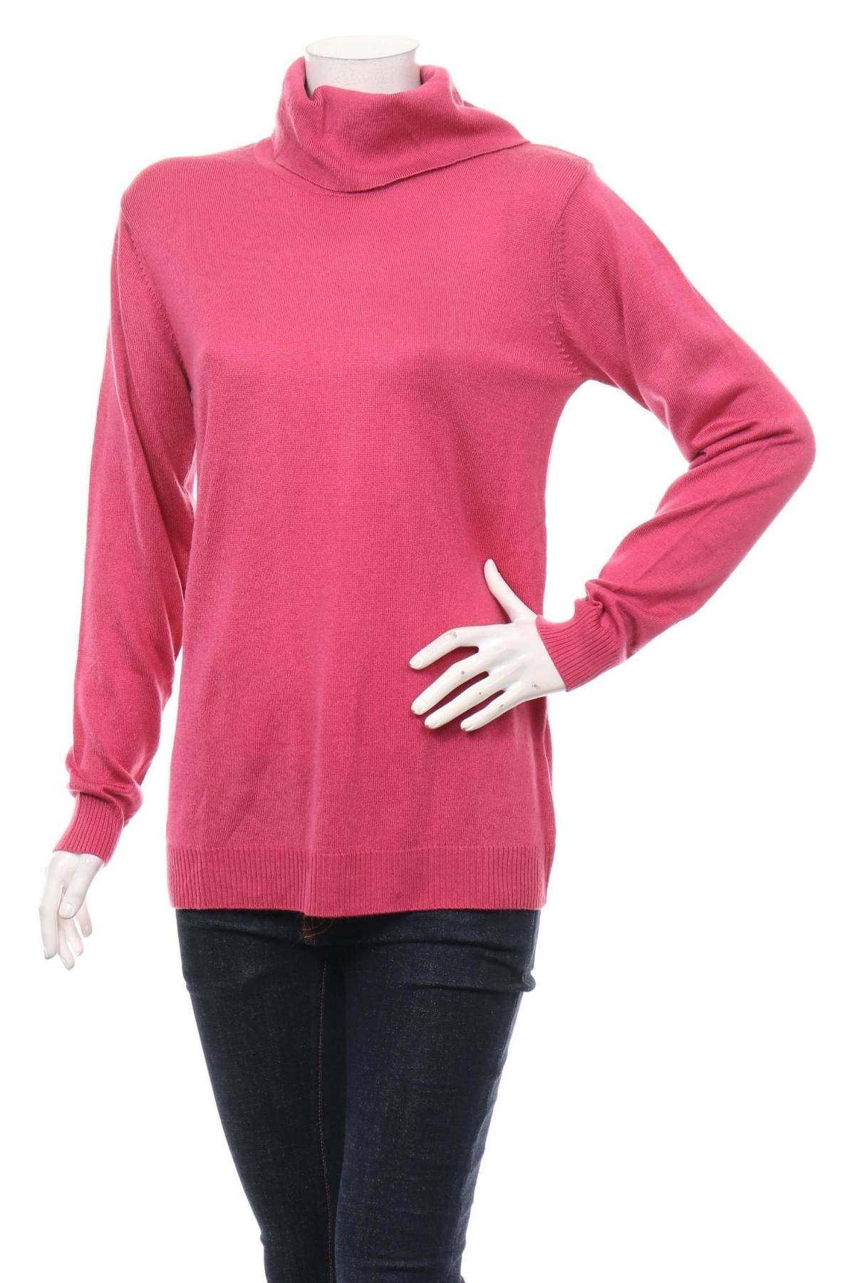 Пуловер с поло яка CASHMASOFT1