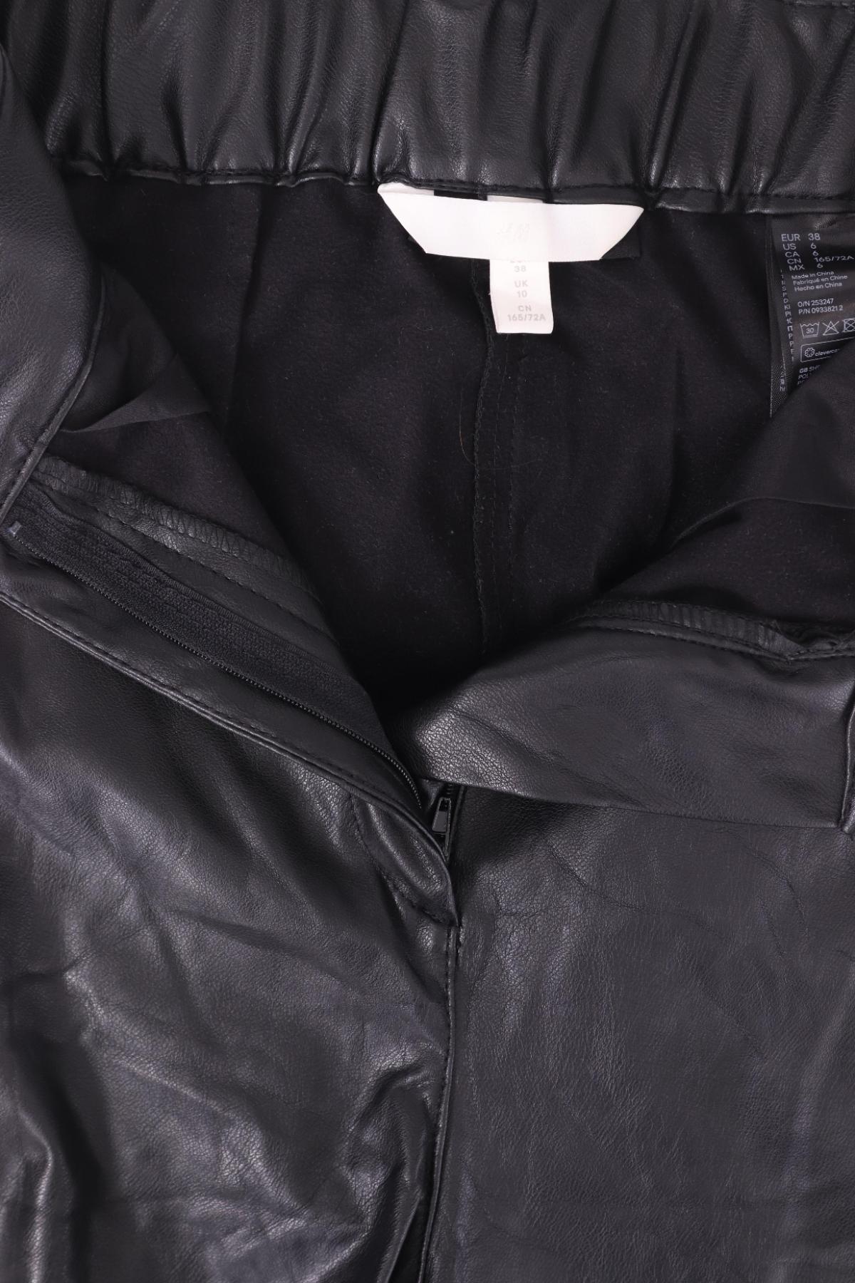 Кожен панталон H&M3