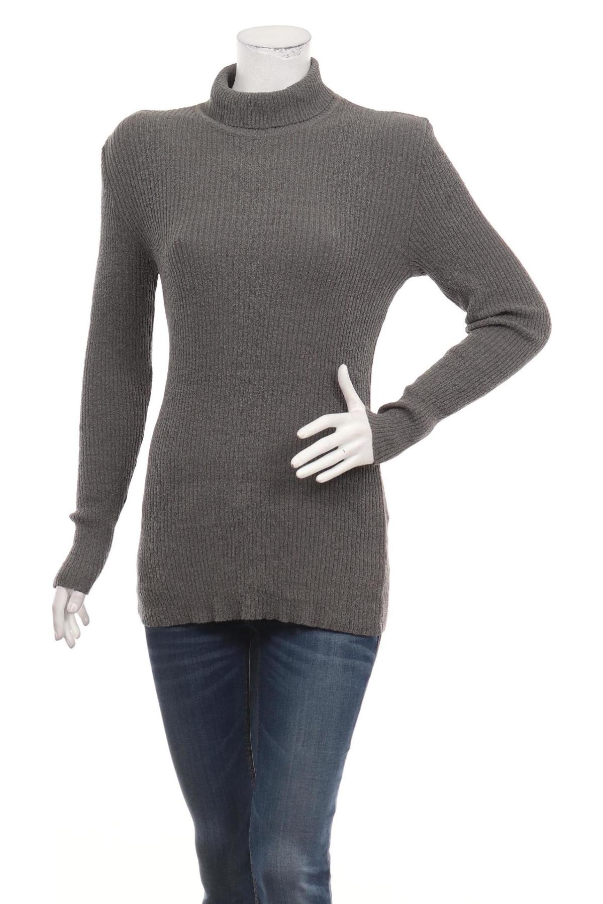 Пуловер с поло яка NO NAME1