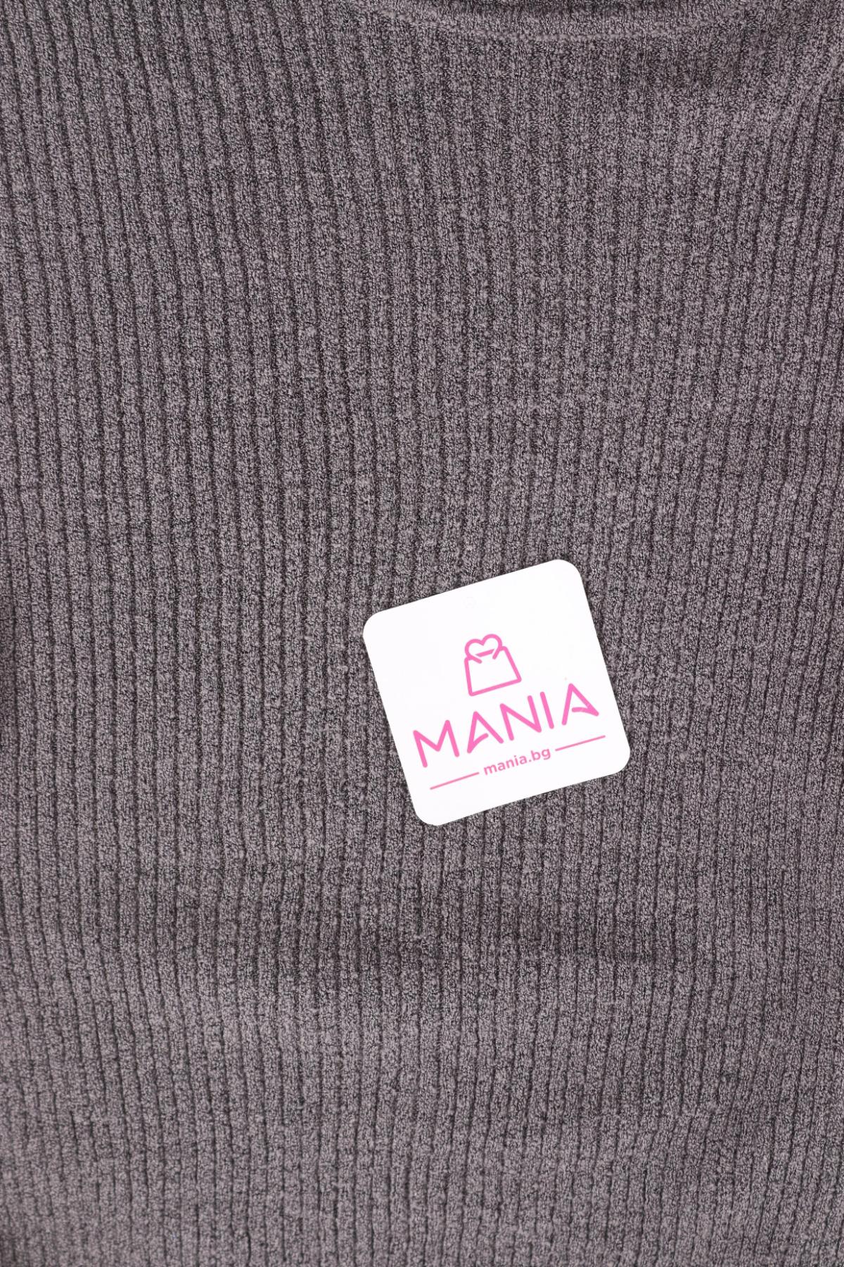 Пуловер с поло яка NO NAME3