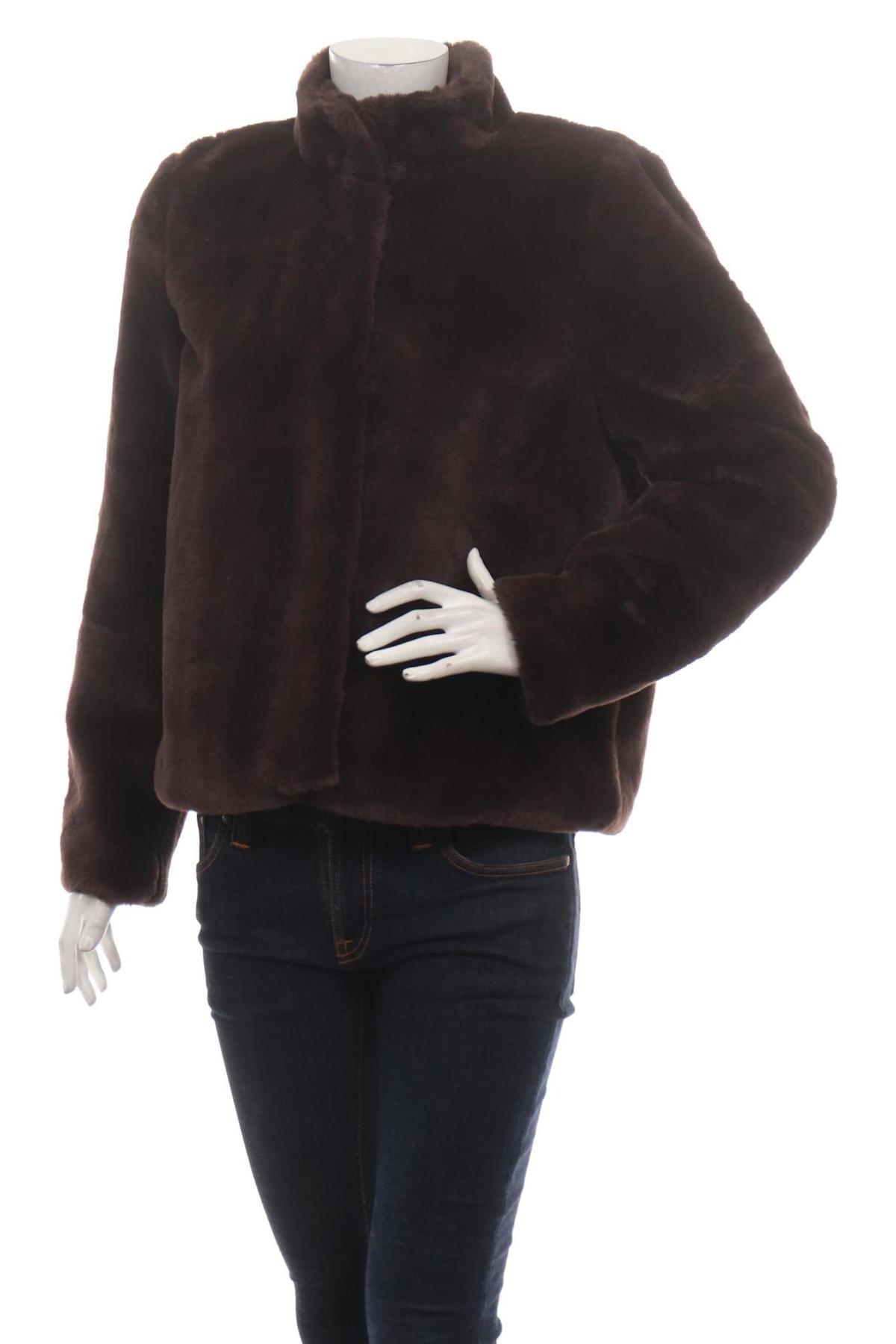 Палто с косъм VERO MODA1