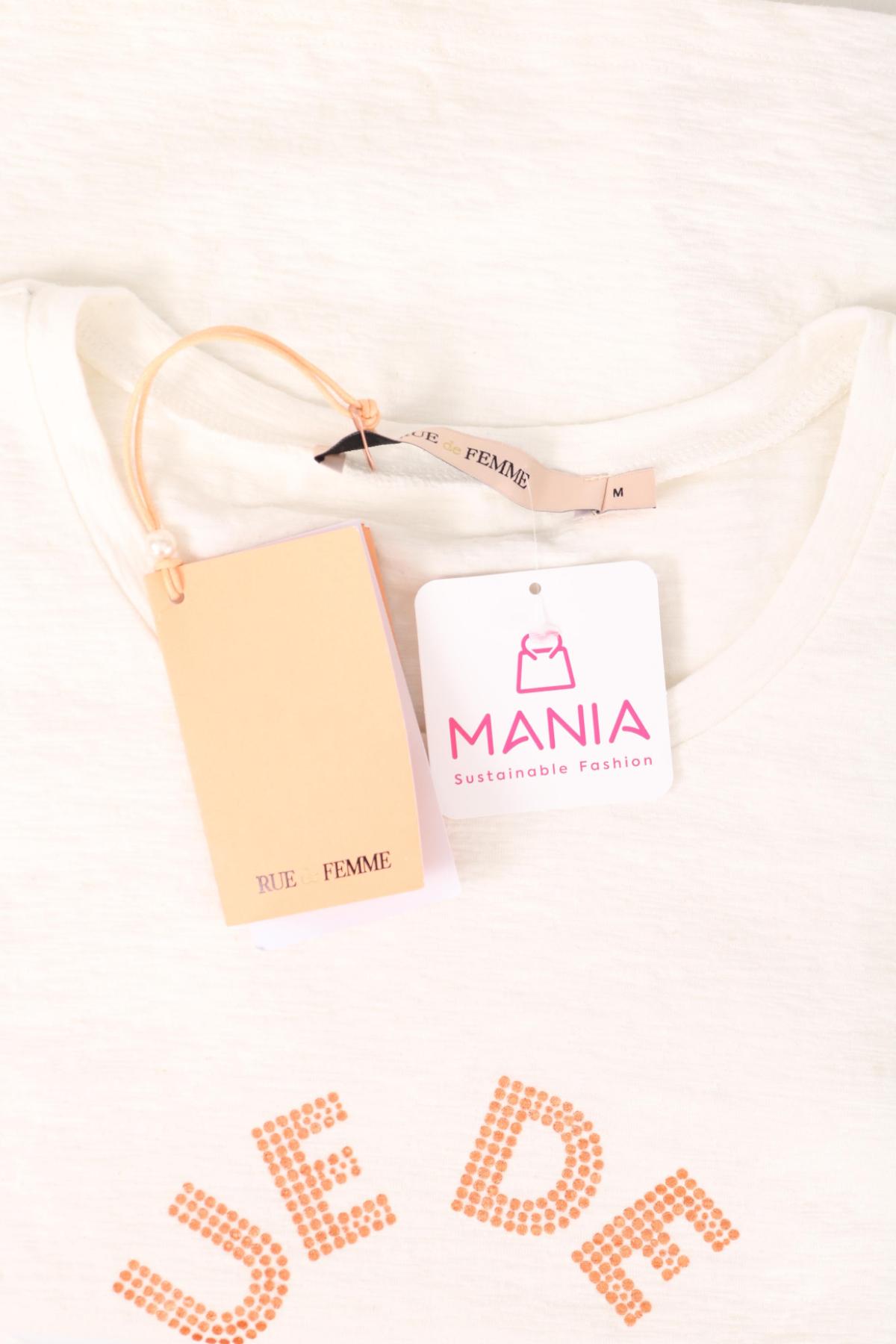 Тениска с щампа RUE DE FEMME3