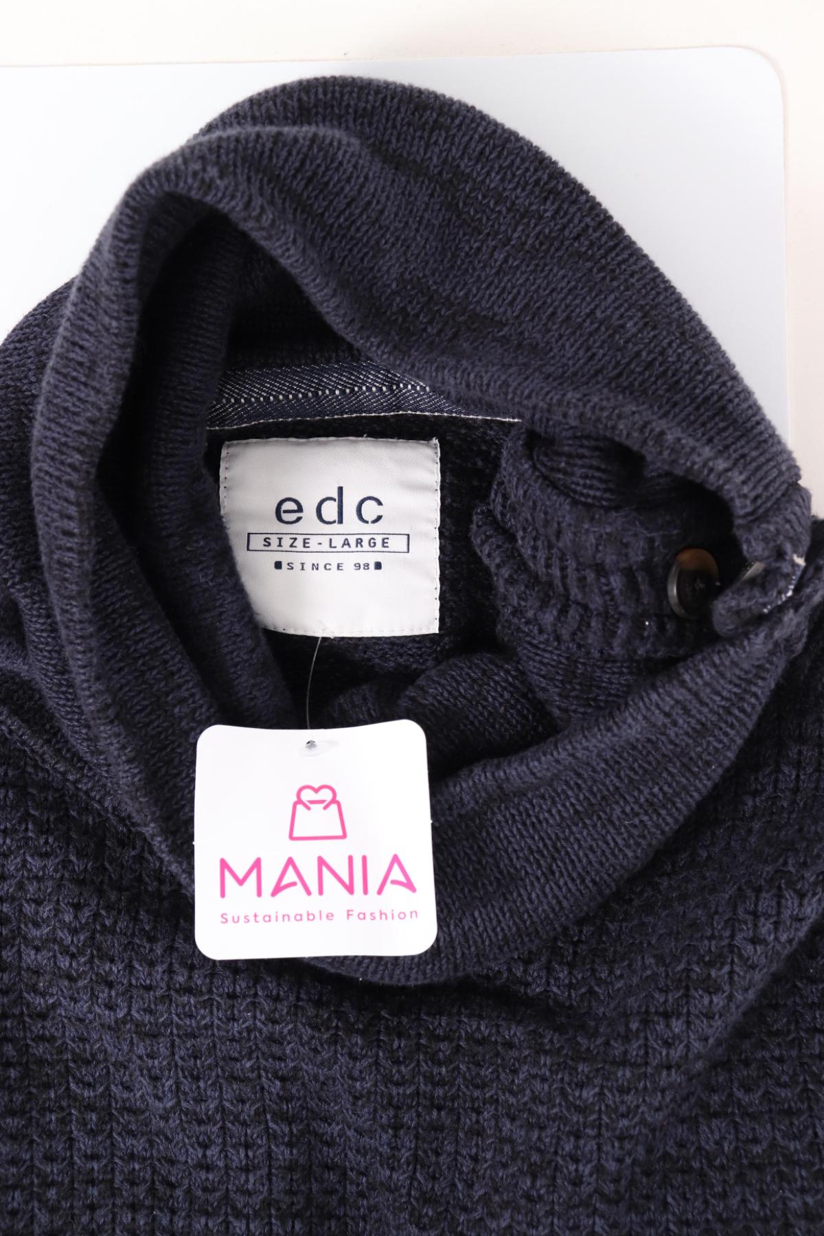 Пуловер с поло яка EDC BY ESPRIT3