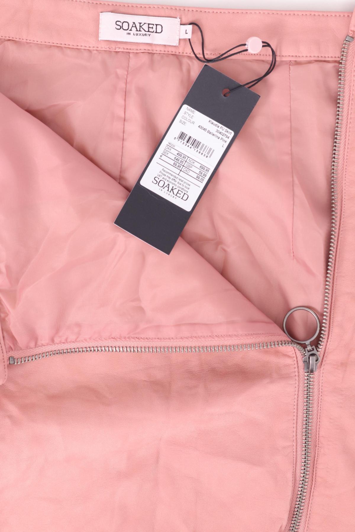 Кожена пола SOAKED IN LUXURY3