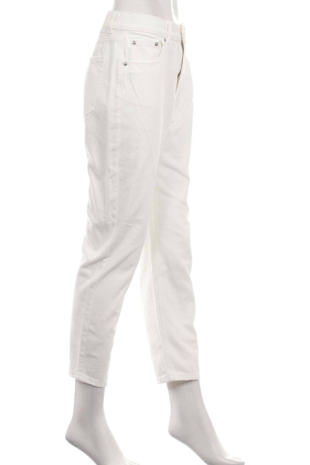 Дънки с висока талия PULL&BEAR3