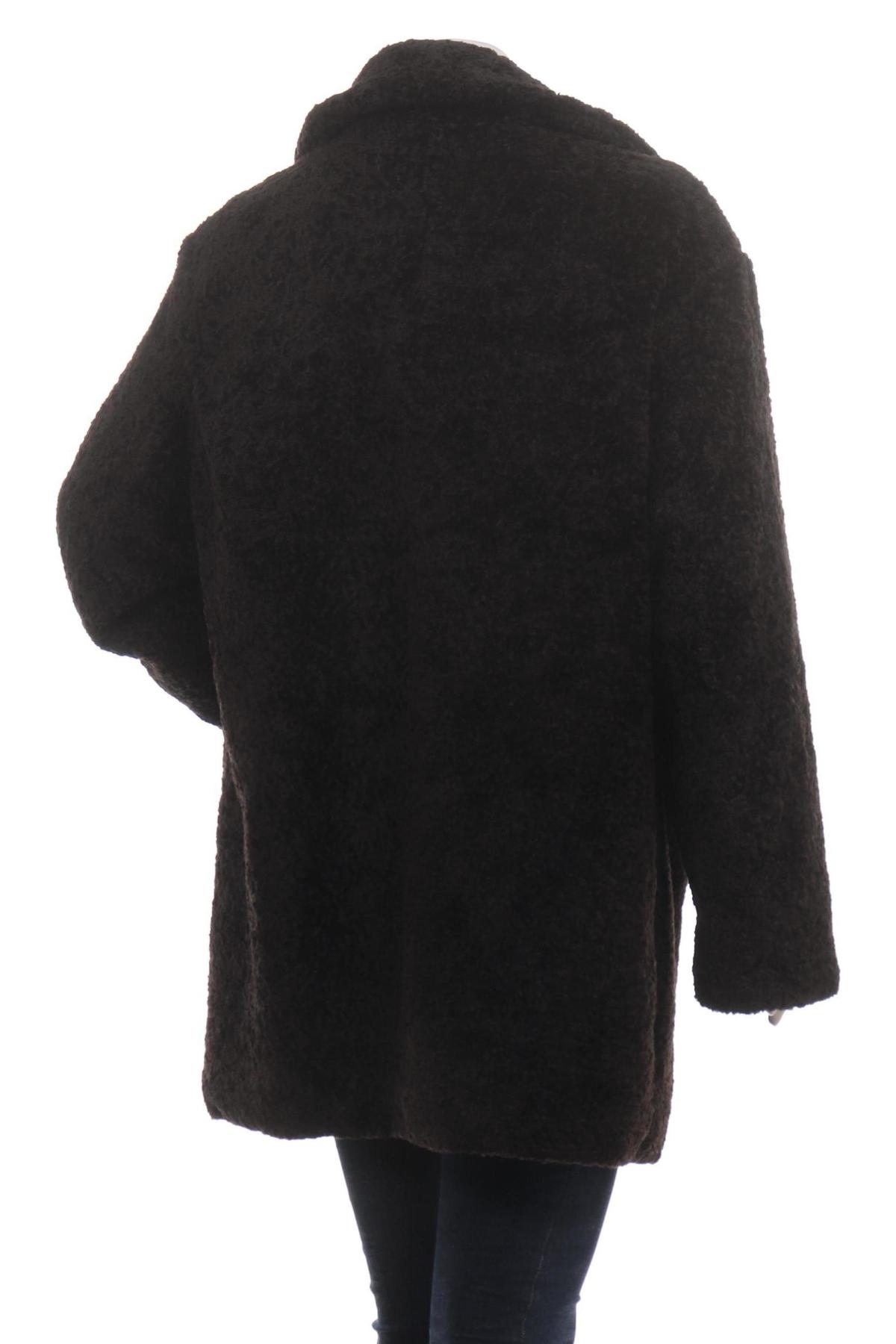 Палто с косъм PULL&BEAR2