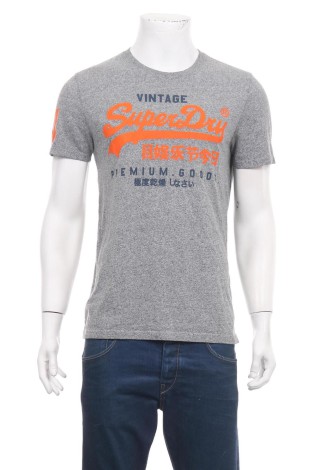 Tricou cu imprimeu SUPERDRY